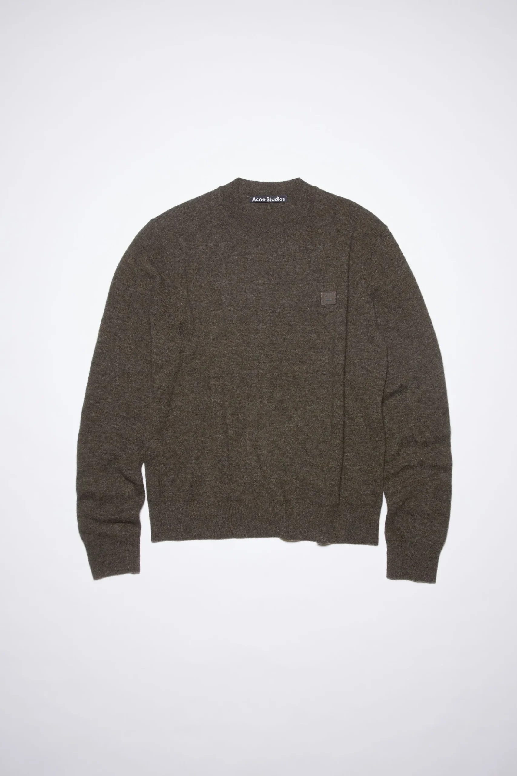 Wollpullover Mit Rundhalsausschnitt