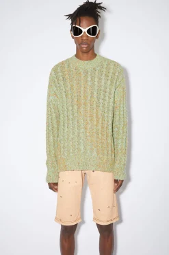 Zopfstrickpullover
