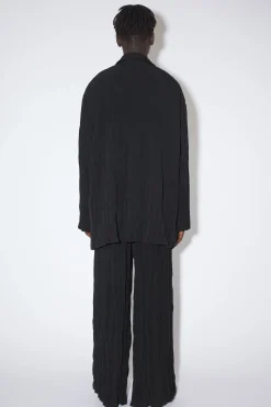 Zweireihige Jacke Aus Satin